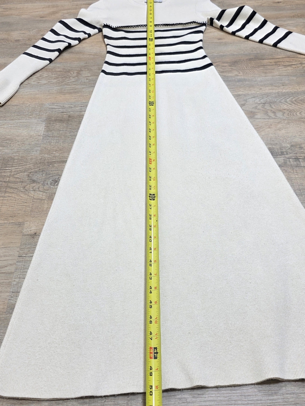 MON RENN RHYTHM STRIPE MIX DRESS SIZE M MSRP $219 - Picture 11 of 12